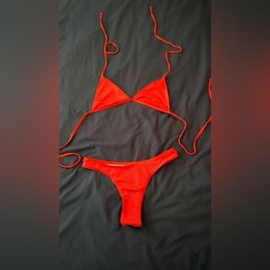 Shein Triangle High Cut Bikini